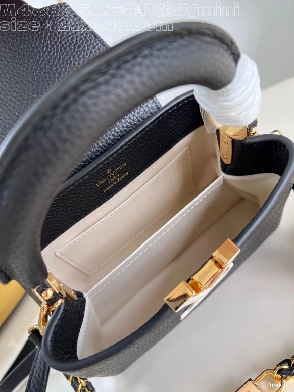 LOUIS CAPUCINES MINI-21*14*8CM VUITTON 0805